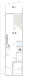 ブロッサムテラス町屋の物件間取画像